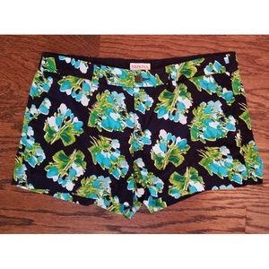 Womens floral shorts